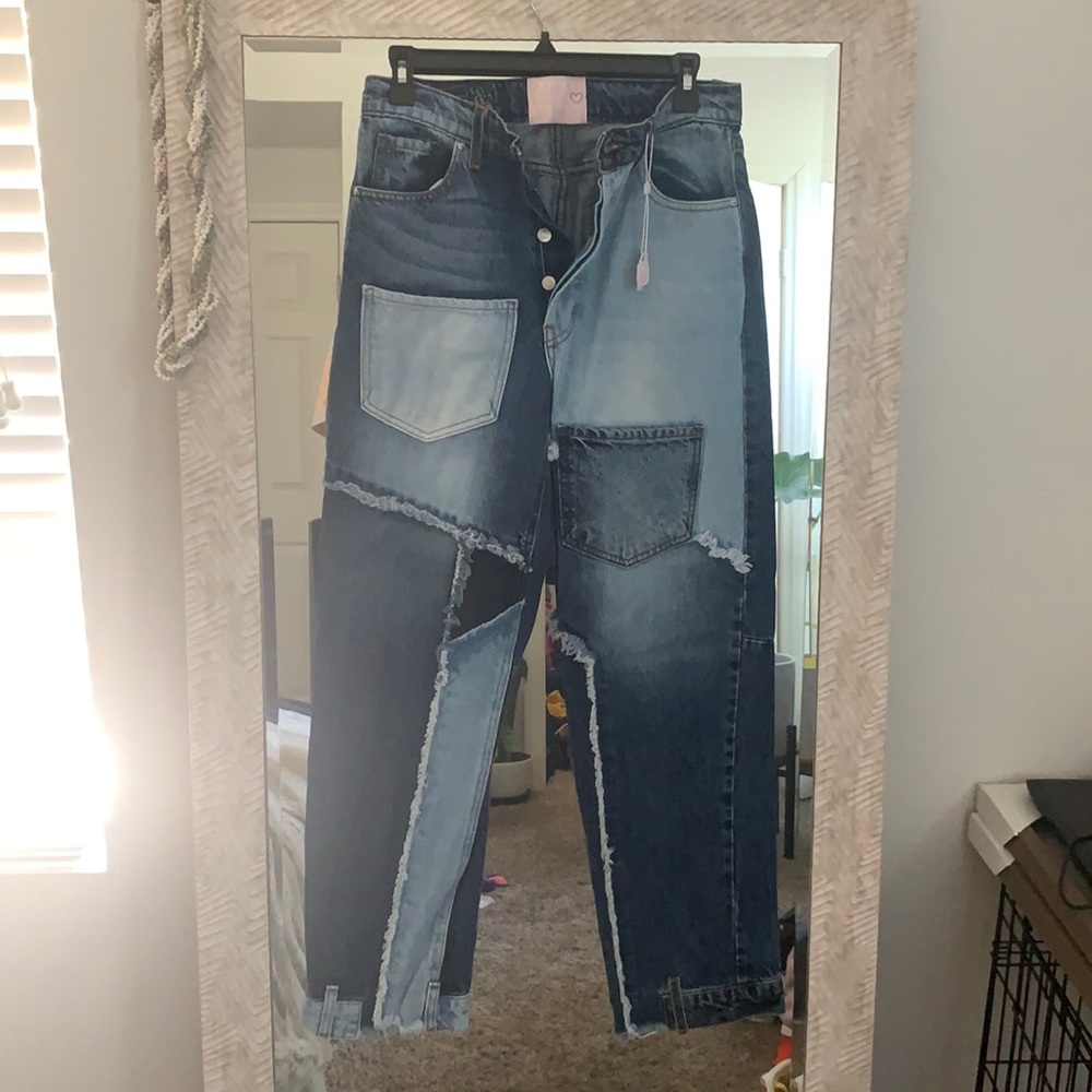 Patchwork Jeans